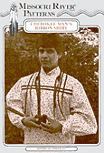 Pattern, Cherokee Man's Ribbon Shirt