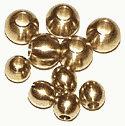 French Solid Brass Beads