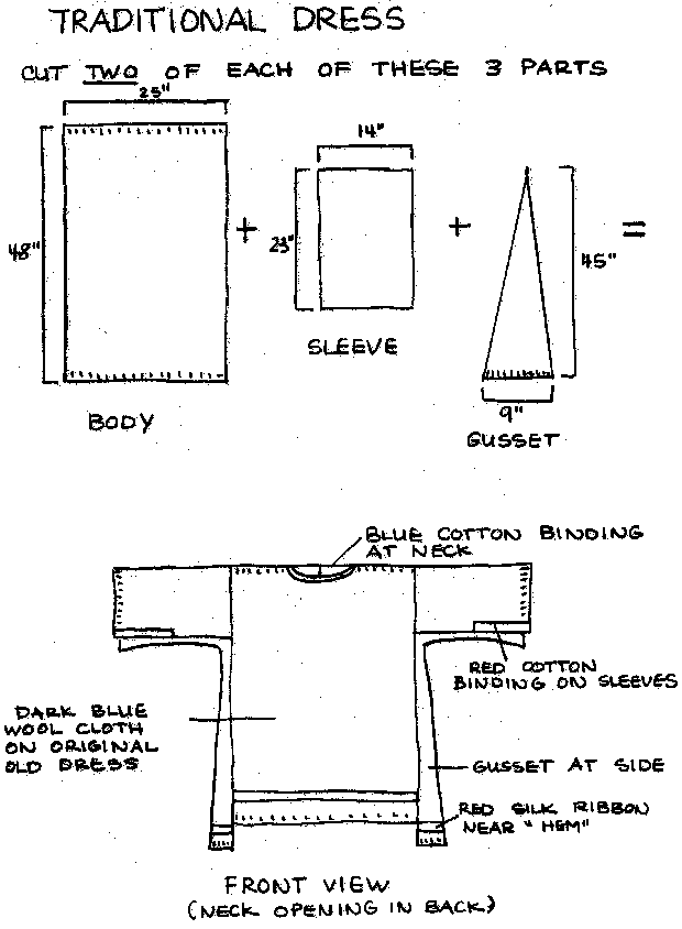 Traditional Dress Pattern