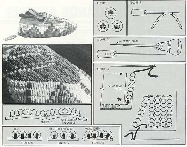 Sioux Style Lazy Stitch Beadwork