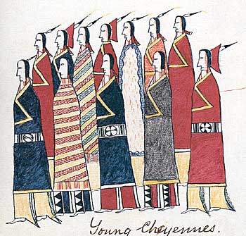 Cheyenne Ledger Drawing